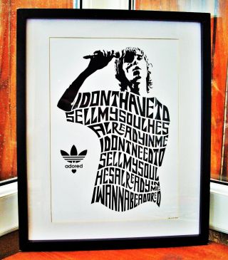 The Stone Roses/ian Brown/i Wanna Be Adored A3 Size Typography Art Print/poster