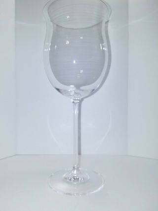 Vintage Marquis By Waterford Tulip Wine Glass.  Extra Large & Rare 10 " Version.