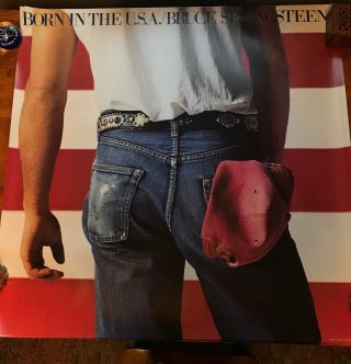 Bruce Springsteen Vintage Promo Poster Born In The Usa 1984 36 X 36