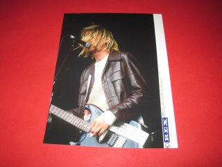 Nirvana / Kurt Cobain 8x6 Inch Promo Press Photo