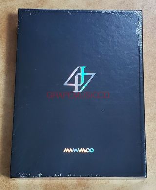 MAMAMOO reality in BLACK K - POP CD,  2 PHOTO CARD,  POSTER IN TUBE CASE 2
