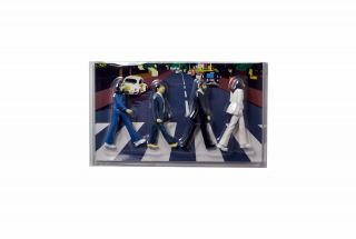The Beatles Abbey Road Set Of Four Fridge Magnet Gift Souvenir