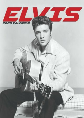 Elvis Presley 2020 Calendar Large A3 Poster Size Uk Wall,  Uk Postage