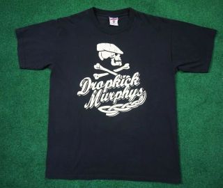 Vintage 90’s Dropkick Murphys T - Shirt Size Large