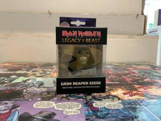 Iron Maiden Legacy Of The Beast Grim Reaper Eddie Keychain