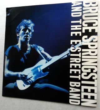 Bruce Springsteen & E Street Band 1980 The River Tour Program Rock The Boss H