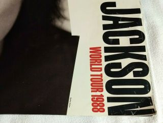 Michael Jackson Tour Book from Bad World Tour 1988 (USA Version) 3