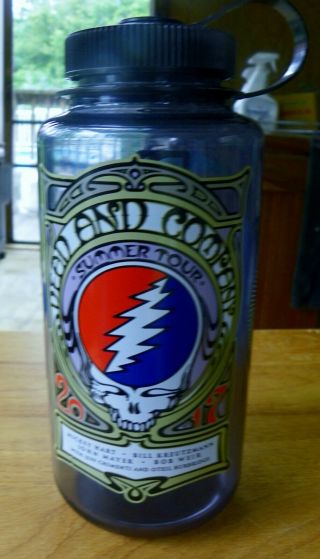 Grateful Dead And Company Summer Tour 2017 Water Bottle