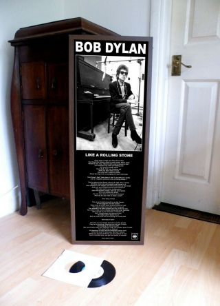 Bob Dylan Like A Rolling Stone Promo Poster Lyric Sheet,  Folk,  Rock,  Country