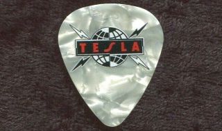 Tesla 2016 30th Anniv Tour Guitar Pick Frank Hannon Custom Concert Stage 1