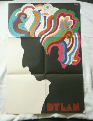 Bob Dylan 1966 Milton Glaser Lp Poster With Bonus