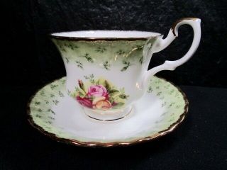 Royal Albert - Old Country Roses - Cup And Saucer - 1962