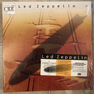Led Zeppelin 4 Cd Box Set - Brand New—mint Rare Find