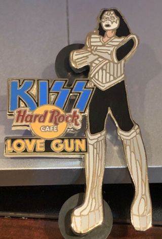 Hard Rock Cafe Online Kiss Love Gun Album Ace Frehley Pin Rare