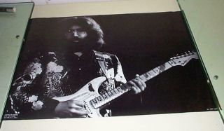 Jerry Garcia Grateful Dead Stage Guitar Very Vintage Poster