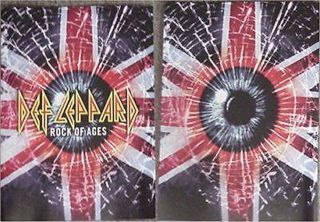 Def Leppard Rock Of Ages 2005 Tour Book Rare