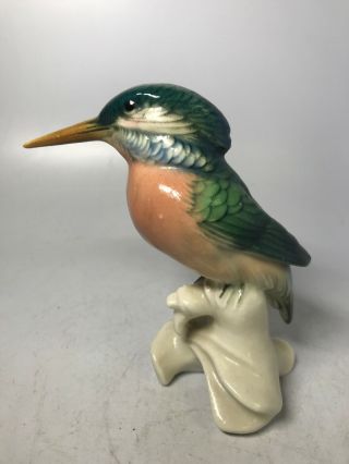 Vintage Signed Karl Ens German Porcelain Bird Figurine Germany 3