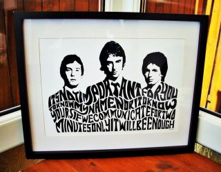 The Jam/start A3 Size Typography Art Print/poster