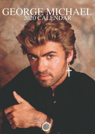 George Michael 2020 Calendar Large A3 Poster Size Wall,  Uk Postage