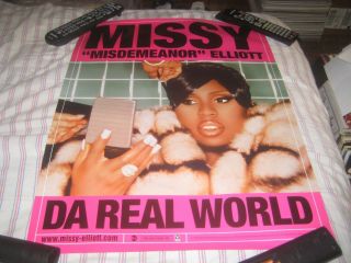 Missy Elliott - Da Real World - 1 Poster - 18x24 Inches - Nmint