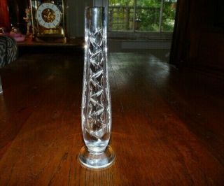 Waterford Glass Co 7 " Crystal Bud Vase 228
