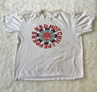 Vintage Red Hot Chilli Peppers Rhcp Native Totem Distressed Shirt 