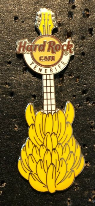 Hard Rock Cafe Tenerife,  Canary Islands Bunch Of Bananas Guitar Pin