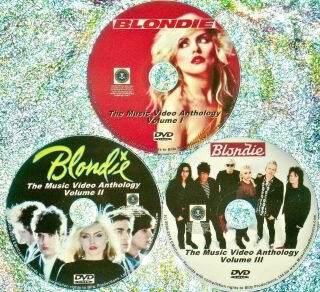 Pin & Blondie Debbie Harry Music Video Anthology 82 - 2017 3 Dvd Pollinator