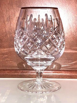 Vintage Stuart Crystal Brandy Snifter Glass,  With Tag