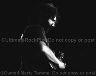 Jerry Garcia Photo Grateful Dead Strat 1970s 8x10 Concert Photo By Marty Temme 1