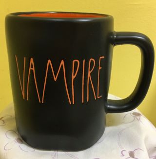Rae Dunn Vampire Mug 2019 Limited Edition Vhtf Halloween