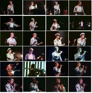140 David Bowie Photos Wembley 1976,  Newcastle 1978,  Miltonkeynes & Rotterdam 1983