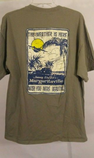 Margaritaville The Weather Is Here Wish You Were Buffett L T - Shirt