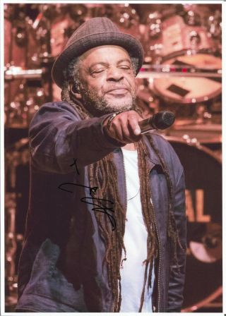 Astro Autograph Ub40 Hand Signed " 12x8 " Photo Labour Of Love