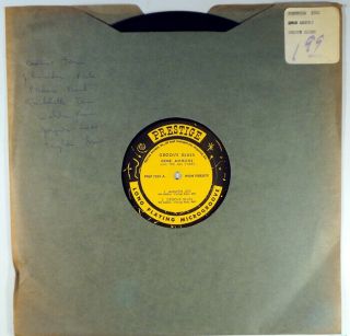 Gene Ammons - Groove Blues - Green Line Stock,  No Art Jacket,  Yellow Dg Lp