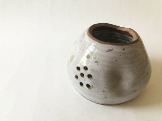 Vintage 1960 ' s 1970 ' s Mid Century Modern Ceramic Stoneware Studio Pottery Vase 7