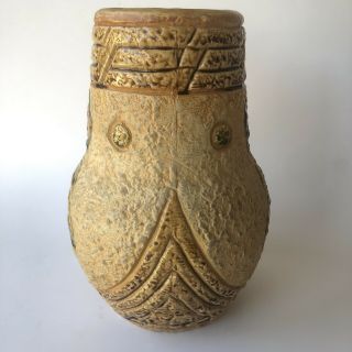 Roseville Pottery Mostique 9 3/4” (10”) Mission Arts and Crafts Vase 6