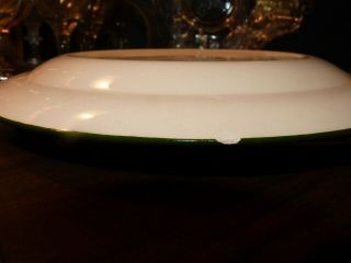 4 Vintage Vernonware Tam O ' Shanter 9 1/2” Dinner Plates One Has Small Chip 5