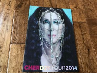 Cher D2k 2014 Dressed To Kill Tour Concert Program Picture Book
