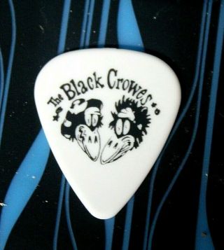 Black Crowes // 1990 Shake Your Money Maker Tour Guitar Pick / White/black Crows