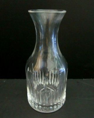 Waterford Crystal Carafe/decanter Marquis Euc.  Ireland.  Vase.  7 - 1/4 " Tall.