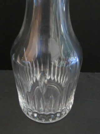 Waterford Crystal Carafe/Decanter Marquis EUC.  Ireland.  Vase.  7 - 1/4 