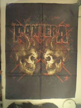 Pantera 2011 Textile Poster Flag Thrash Metal Patch Heavy
