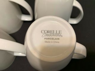 Set of 4 Corelle Coordinates Porcelain 