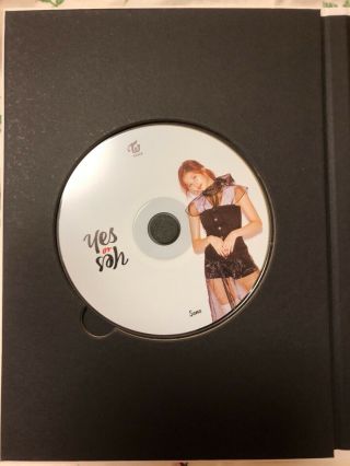 Twice - Yes Or Yes (6th Mini Album),  Sana Cd Plate (ver B) No Photocard