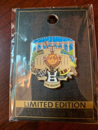 2017 Hard Rock Cafe York Yankee Stadium The Bronx/zoo/musical Theme Pin