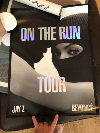 Beyonce And Jay Z On The Run Tour Poster 18 X 24