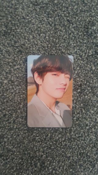 Bts Official Love Yourself Tear Y Taehyung V Photocard Uk Seller