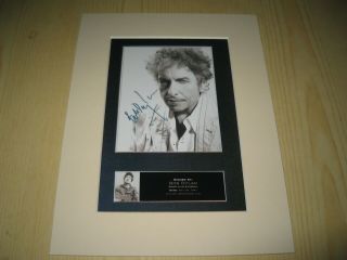Bob Dylan Mounted Photograph