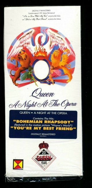 Queen - " A Night At The Opera " Empty Longbox No Cd - Long Box Only